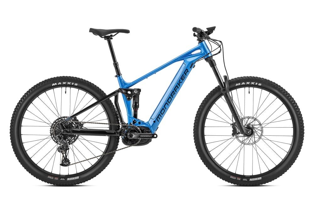 VTT Électrique Tout-Suspendu Mondraker Chaser 29 Sram SX Eagle 12V 625 Wh 29" Bleu 2023