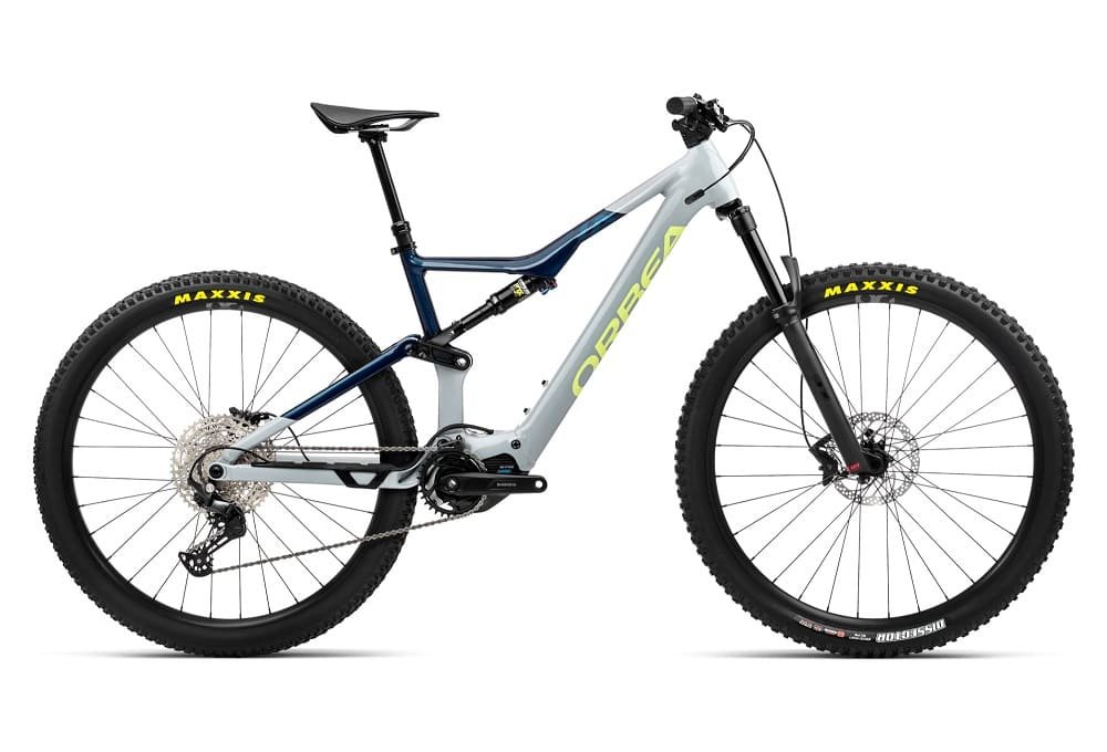VTT Électrique Tout-Suspendu Orbea Rise H30 Shimano Deore 12V 540 Wh 29" Gris 2023