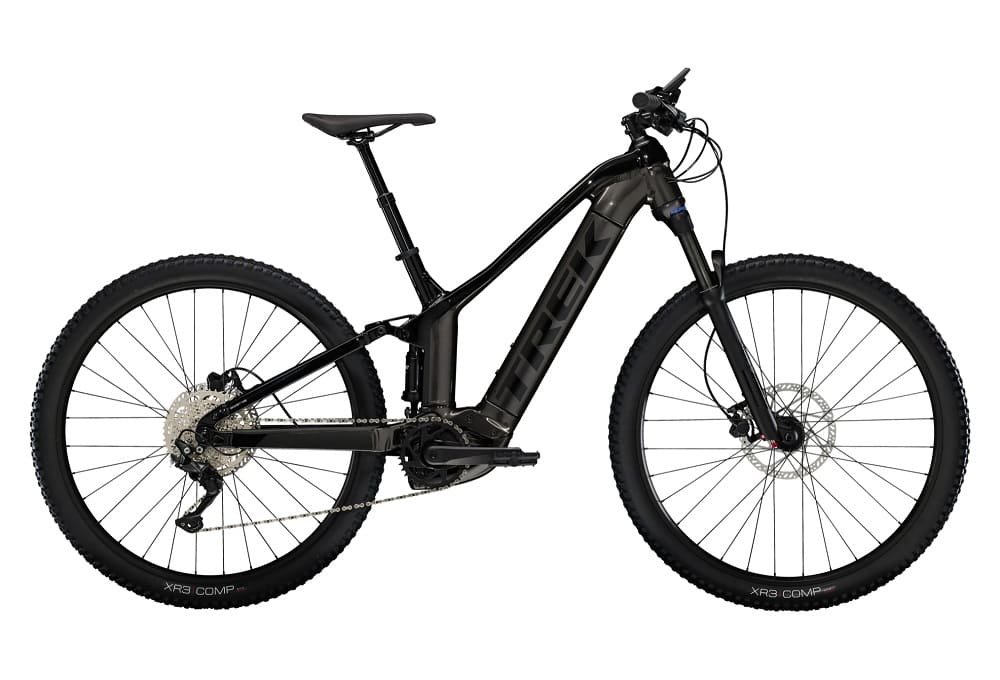 VTT Électrique Tout-Suspendu Trek Powerfly FS 4 Shimano Deore 10V 625 Wh 29" Gris / Noir Gén 3