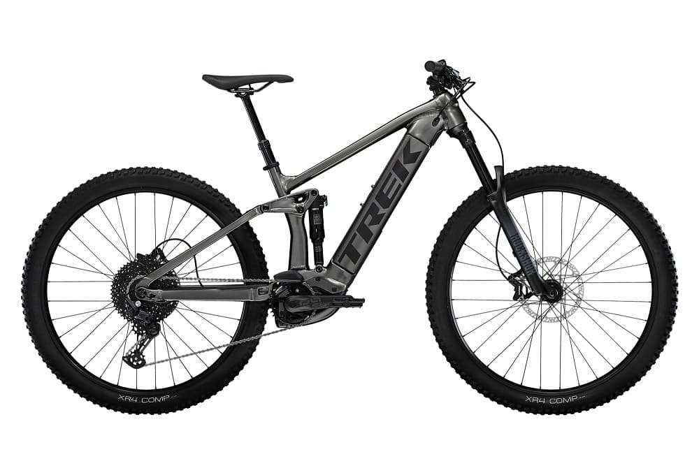 VTT Électrique Tout-Suspendu Trek Rail 5 Shimano Deore 12V 625 Wh 29" Gris Mercure 2023