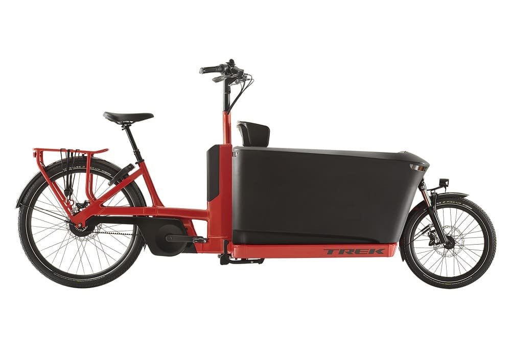Vélo Cargo Électrique Trek Fetch+ 4 Enviolo Pro 750 Wh 20/27.5" Rouge Lave 2023
