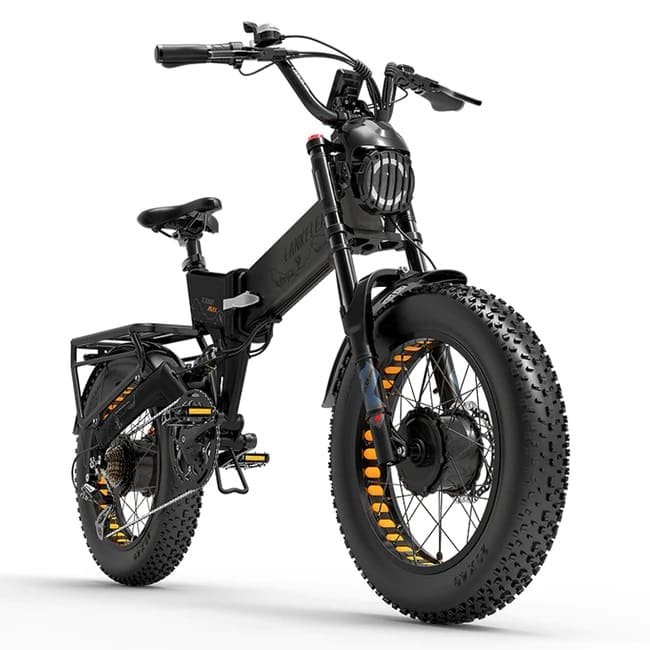Vélo Électrique À Double Moteur LANKELEISI X3000 MAX 2000W – Image 4