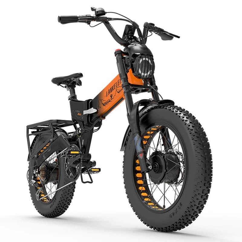 Vélo Électrique À Double Moteur LANKELEISI X3000 MAX 2000W – Image 3