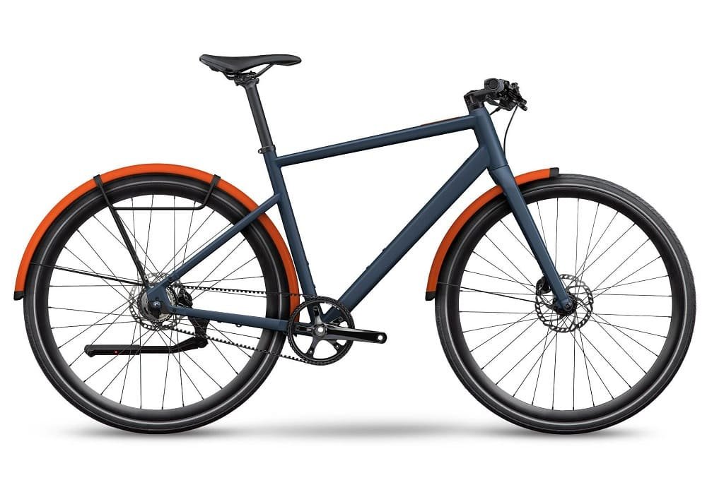 Vélo Électrique BMC 257 AL ONE POWDER STEEL BLUE Shimano Alfine 8