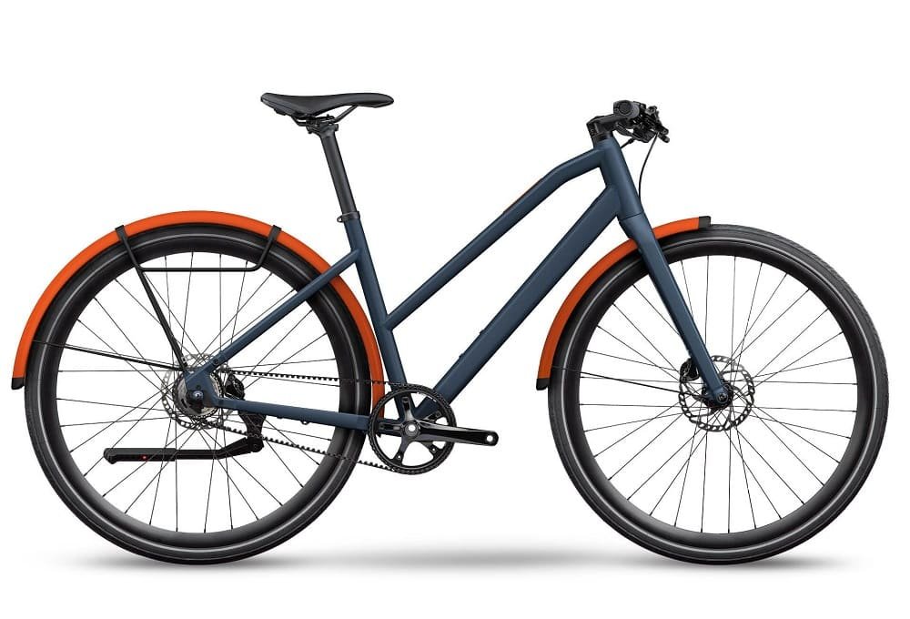 Vélo Électrique BMC 257 AL ONE ST POWDER STEEL BLUE Shimano Alfine 8