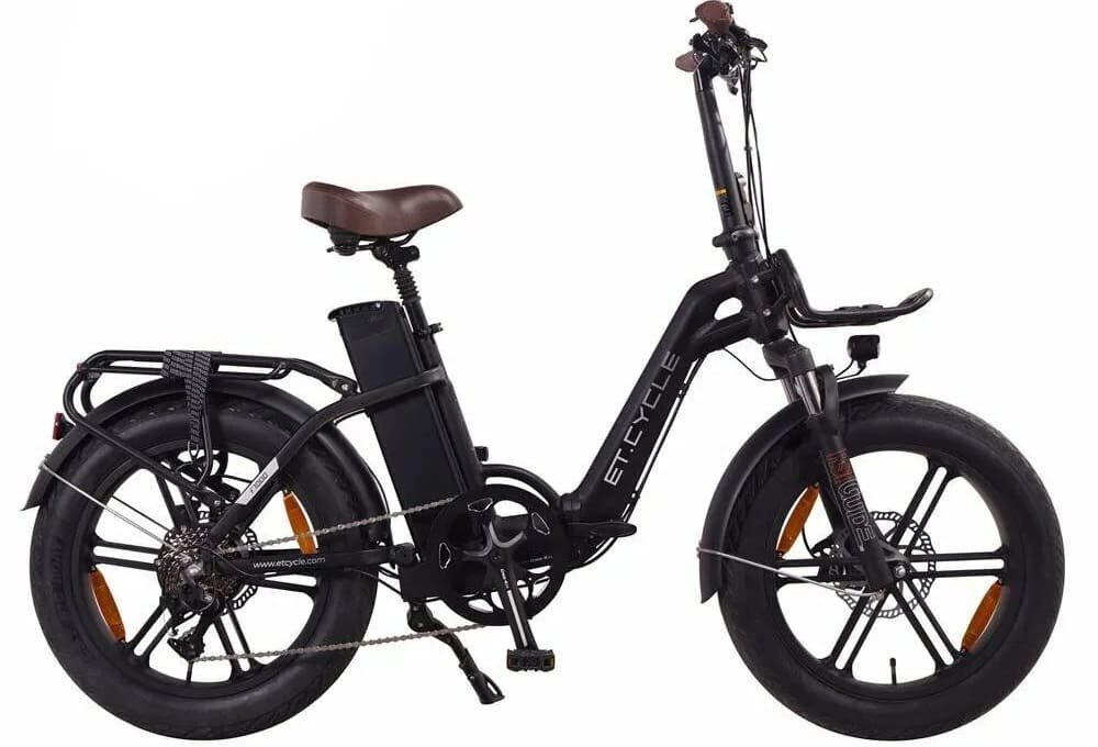 Vélo Electrique Fat Bike Pliant ET.Cycle F1000 20" 48V 21Ah 1008Wh Noir