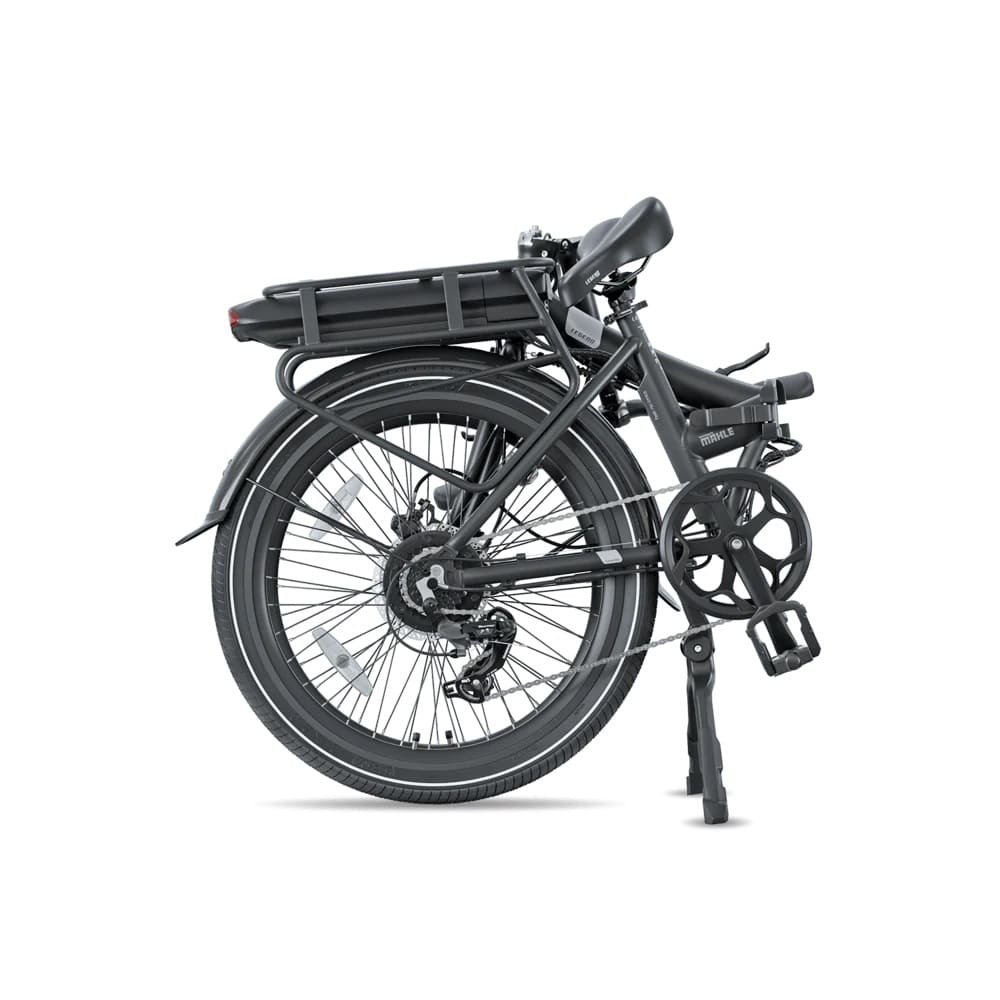 Vélo Electrique Pliable de Ville Legend Siena Smart eBike Roues de 24 Pouces Freins Disque Hydraulique Batterie 36V 14Ah Panasonic (504Wh) Noir – Image 5