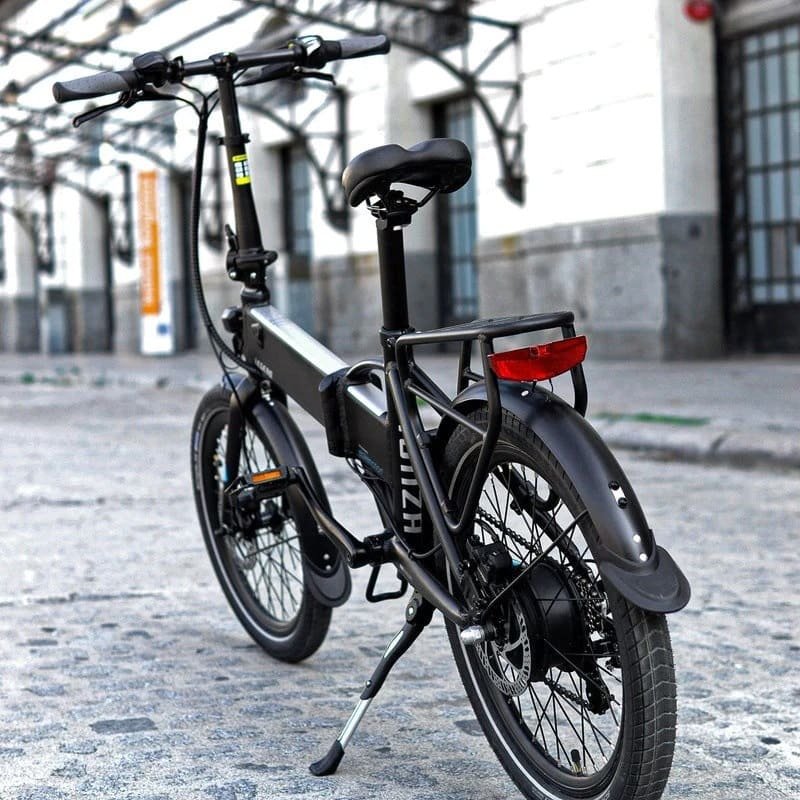 Vélo Electrique Pliant Legend Monza Smart eBike Roues de 20 Pouces Freins Disque Hydraulique Batterie 36V 14Ah Panasonic (504Wh) Noir – Image 4