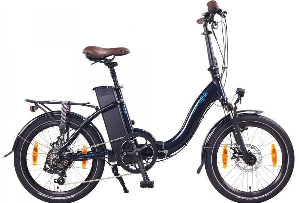 Vélo Electrique Pliant NCM Paris 20" 250W Batterie 36V 15Ah 540Wh Blanc – Image 5