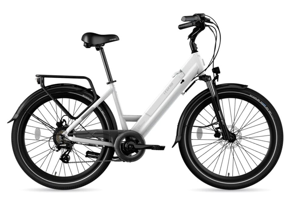 Vélo Electrique Ville Legend Milano Smart eBike Roues de 26 Pouces Freins Disque Hydraulique Batterie 36V 14Ah Panasonic (504Wh) Noir Onyx – Image 2