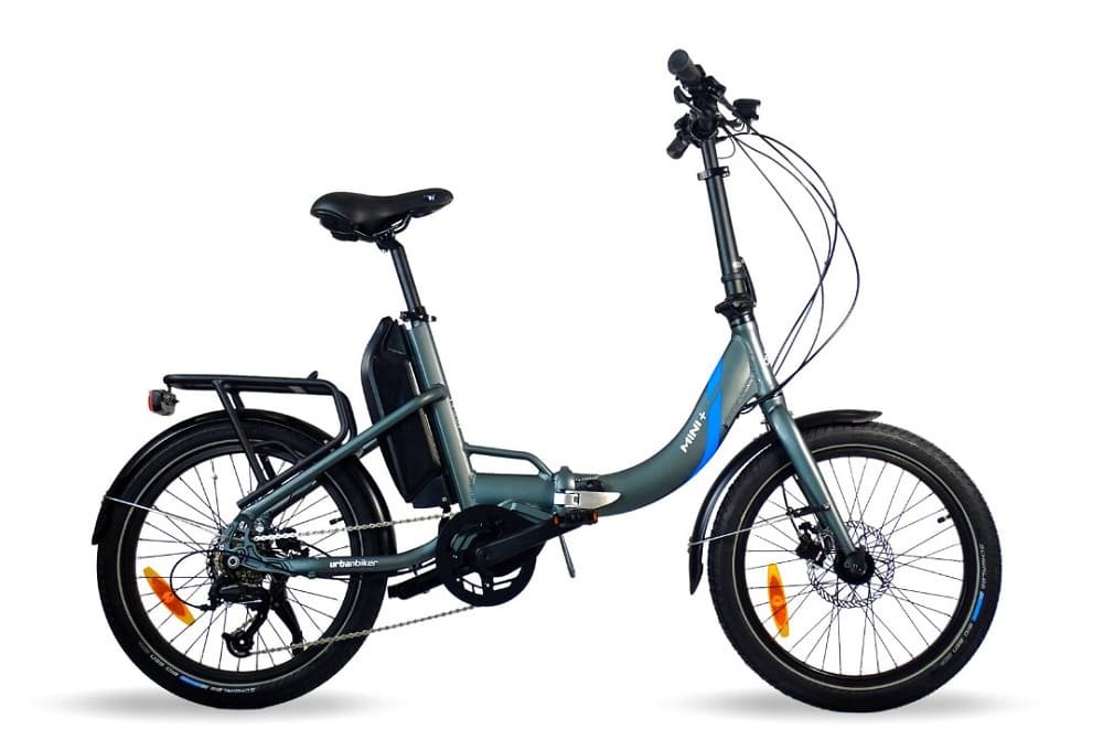 Vélo Pliant Electrique Urbanbiker Mini PLUS Moteur Central 36V et 15Ah (540Wh)