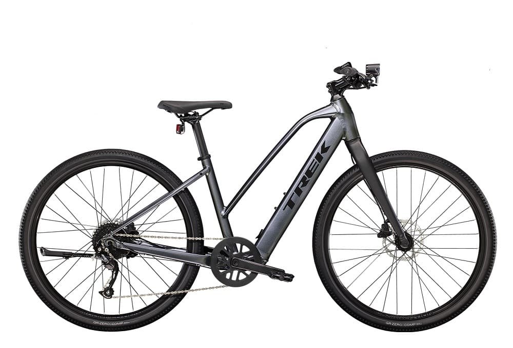 Vélo de Fitness Électrique Trek Dual Sport+ 2 Stagger Shimano Altus 9V 250 Wh 650 mm Bleu 2023 – Image 3