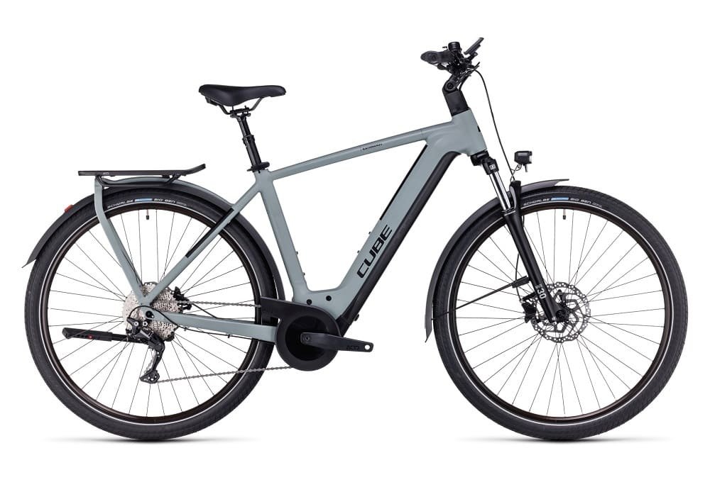 Vélo de Ville Électrique Cube Kathmandu Hybrid One 625 Shimano Deore 10V 625 Wh 700 mm Bleu 2023 – Image 3