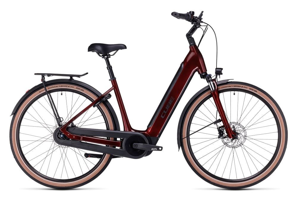 Vélo de Ville Électrique Cube Supreme Hybrid Pro 500 Easy Entry Shimano Nexus 8V 500 Wh 700 mm Gris Flash 2023 – Image 2