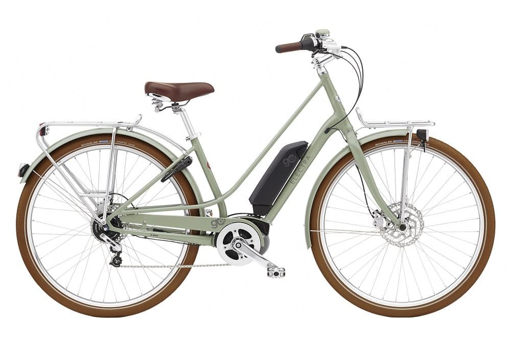 Vélo de Ville Electrique Electra Loft Go! 5i EQ Shimano Nexus 5V 500 Wh Vert Tea 2022