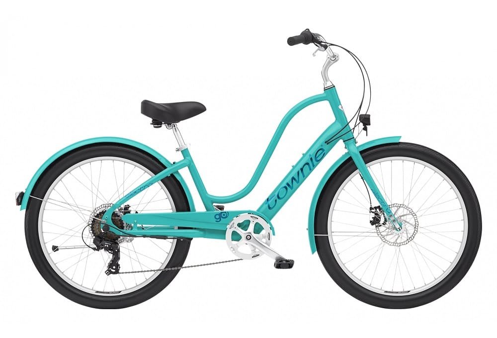 Vélo de Ville Électrique Electra Townie Go! 7D EQ Shimano Tourney 7V 250 Wh 26" Corail 2022 – Image 2