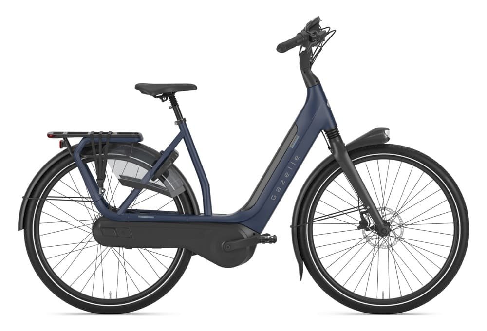 Vélo de Ville Électrique Gazelle Avignon C8 HMB Shimano Nexus 8V 500 Wh 700 mm Rouge Corail 2023 – Image 3