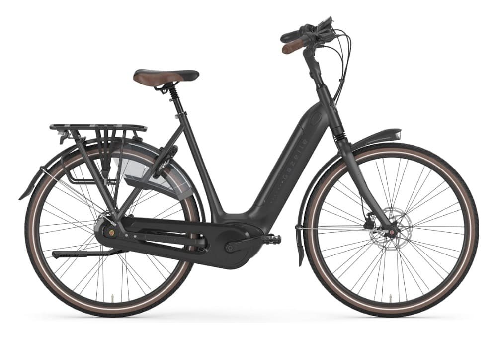 Vélo de Ville Électrique Gazelle Grenoble C8 HMB Shimano Nexus 8V 400Wh 700 mm Noir 2023