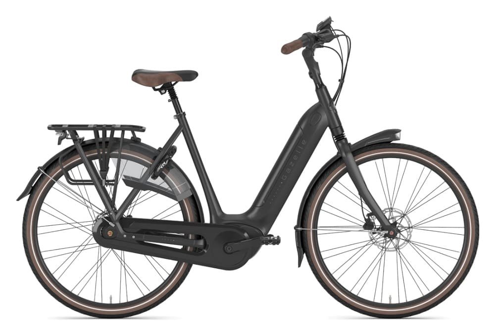 Vélo de Ville Électrique Gazelle Grenoble C8 HMB Shimano Nexus 8V 500 Wh 700 mm Noir 2023