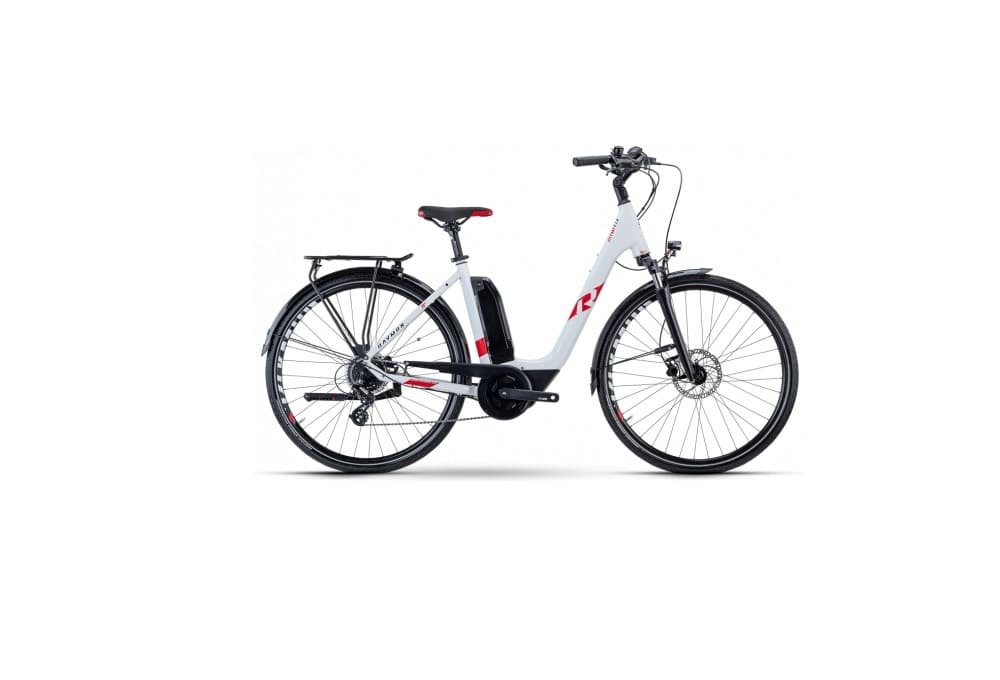 Vélo de Ville Électrique R Raymon CityRay E 1.0 Shimano Altus 8V 500 Wh 700 mm Blanc 2023