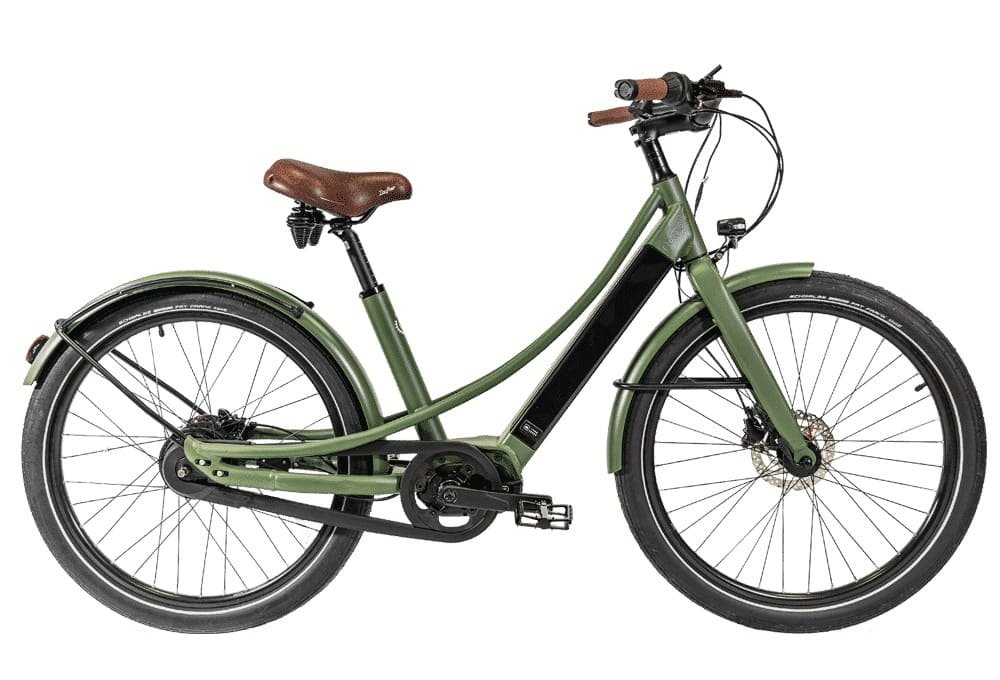 Vélo de Ville Électrique Reine Bike Cadre Bas Connecté Enviolo City CT 504Wh 26" Bleu 2022 – Image 3