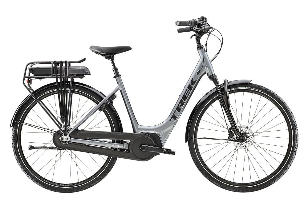 Vélo de Ville Électrique Trek District+ 2 Lowstep Shimano Nexus 7V 500 Wh 700 mm Gris 2023