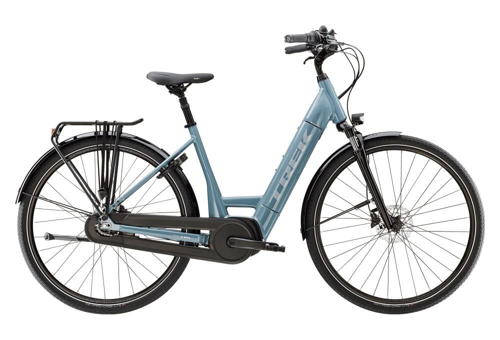 Vélo de Ville Électrique Trek District+ 3 Lowstep Shimano Nexus 7V 400 Wh 700mm Gris Foncé 2023 – Image 2
