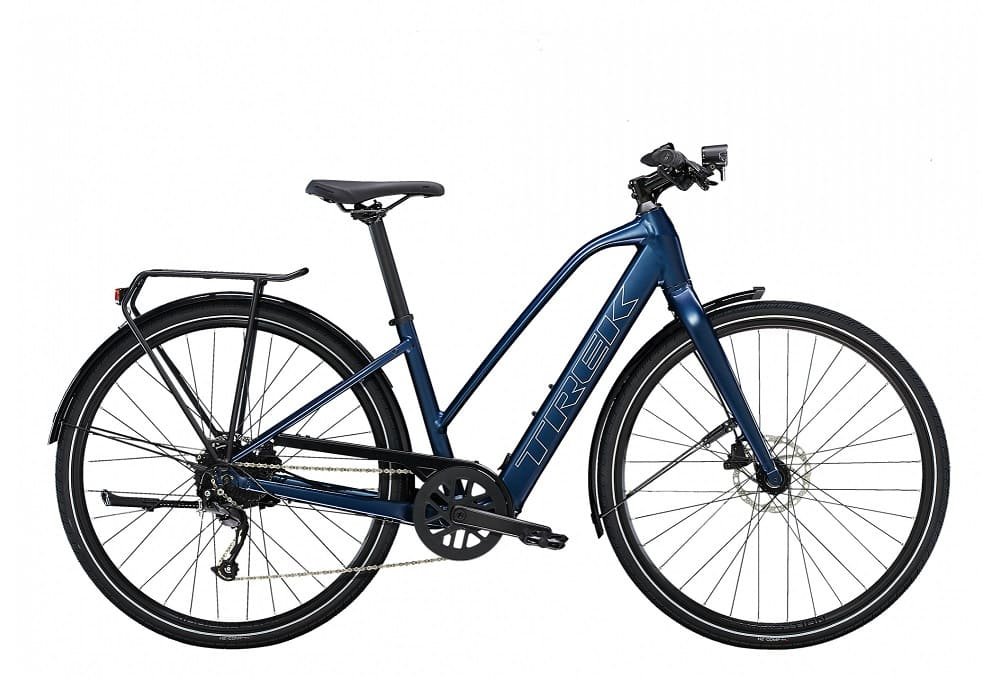 Vélo de Ville Électrique Trek FX+ 2 Shimano Altus 9V 250 Wh 700 mm Noir 2023 – Image 3
