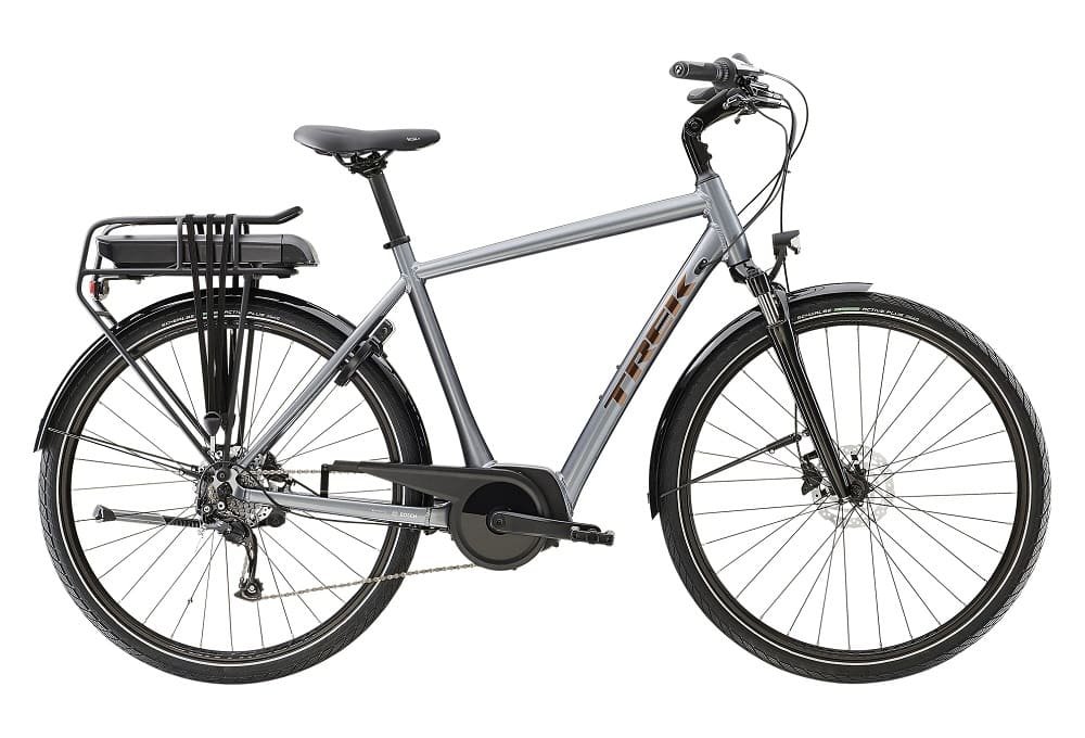 Vélo de Ville Électrique Trek Verve+ 1 Shimano Tourney/Altus 8V 400 Wh Gris 2023