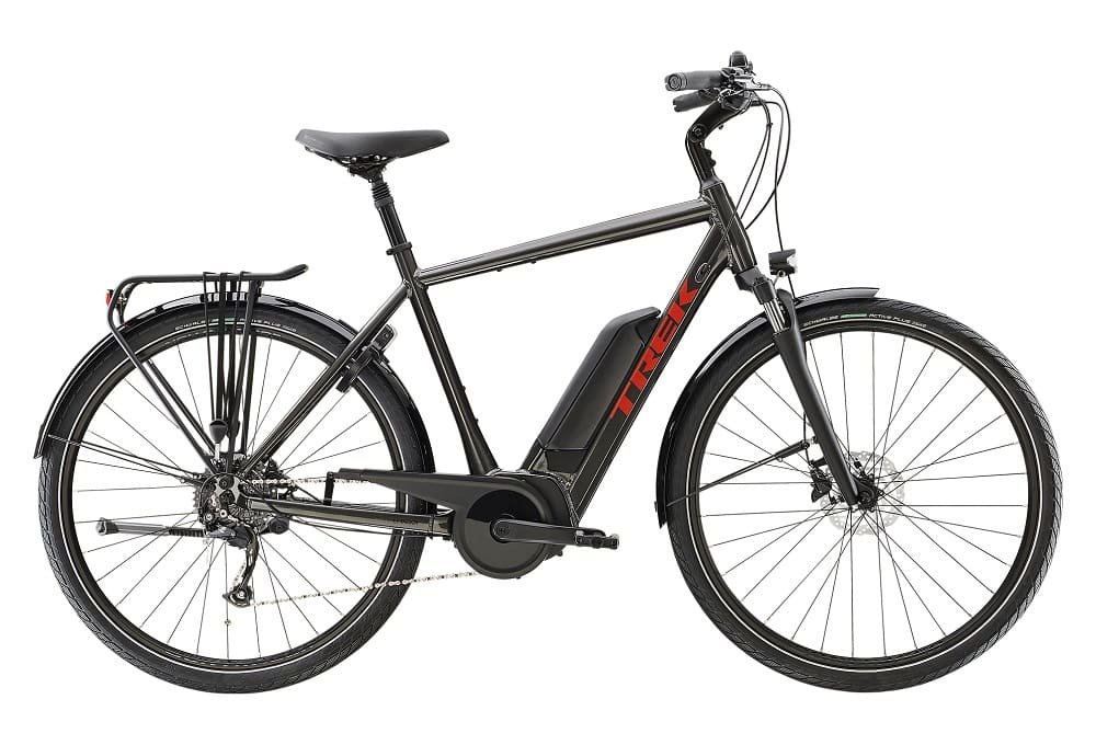 Vélo de Ville Électrique Trek Verve+ 2 Shimano Acera/Altus 9V 500 Wh Noir 2023