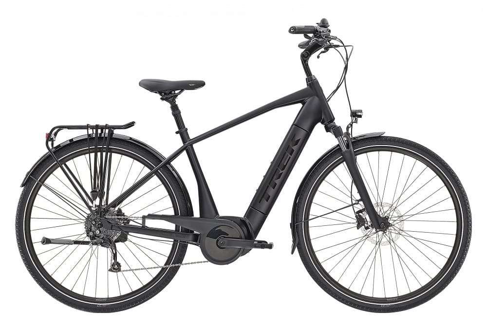 Vélo de Ville Électrique Trek Verve+ 3 400wh Shimano Altus 9V Matte Trek Black 2022