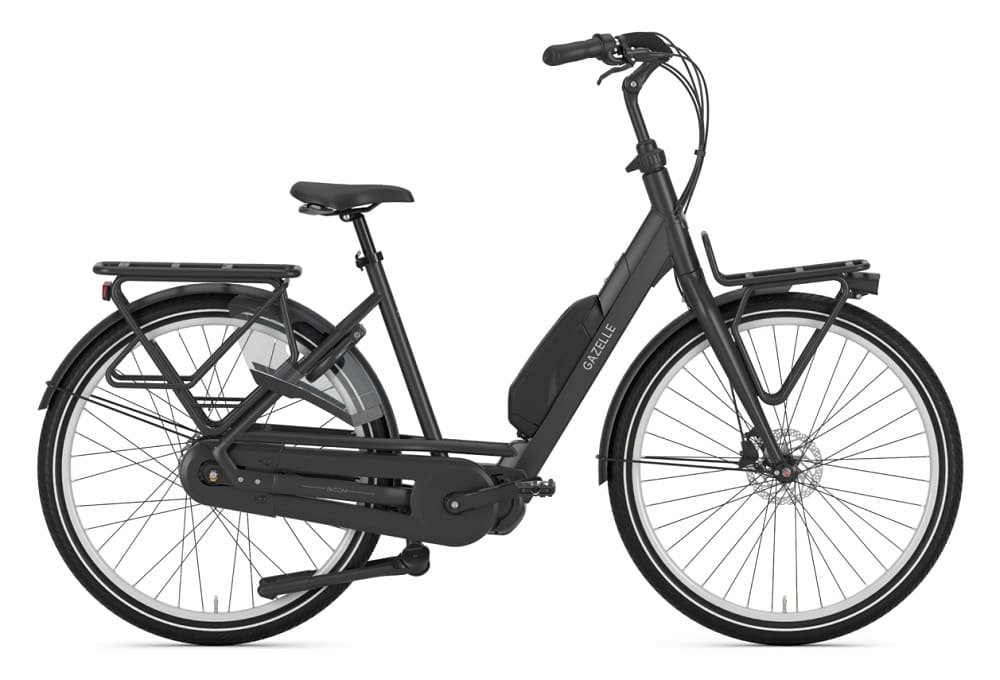 Vélo de Ville Gazelle Bloom C380 HMS Moyeu Enviolo 418 Wh 700 mm Vert Olive 2023 – Image 2