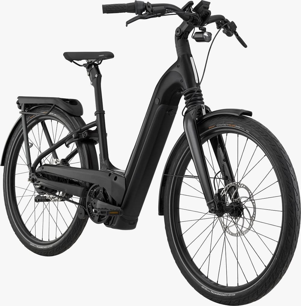 Vélo de ville Électrique Cannondale Mavaro Neo 1 Low StepThru Noir – Image 5