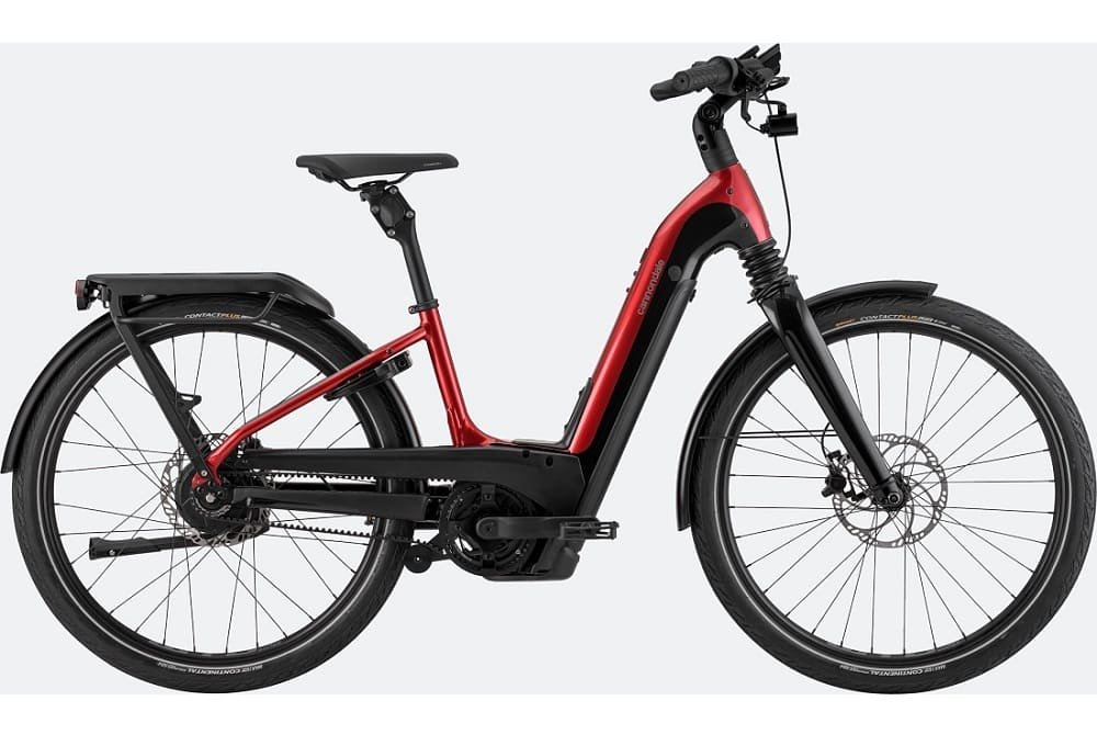 Vélo de ville Électrique Cannondale Mavaro Neo 1 Low StepThru Noir – Image 2