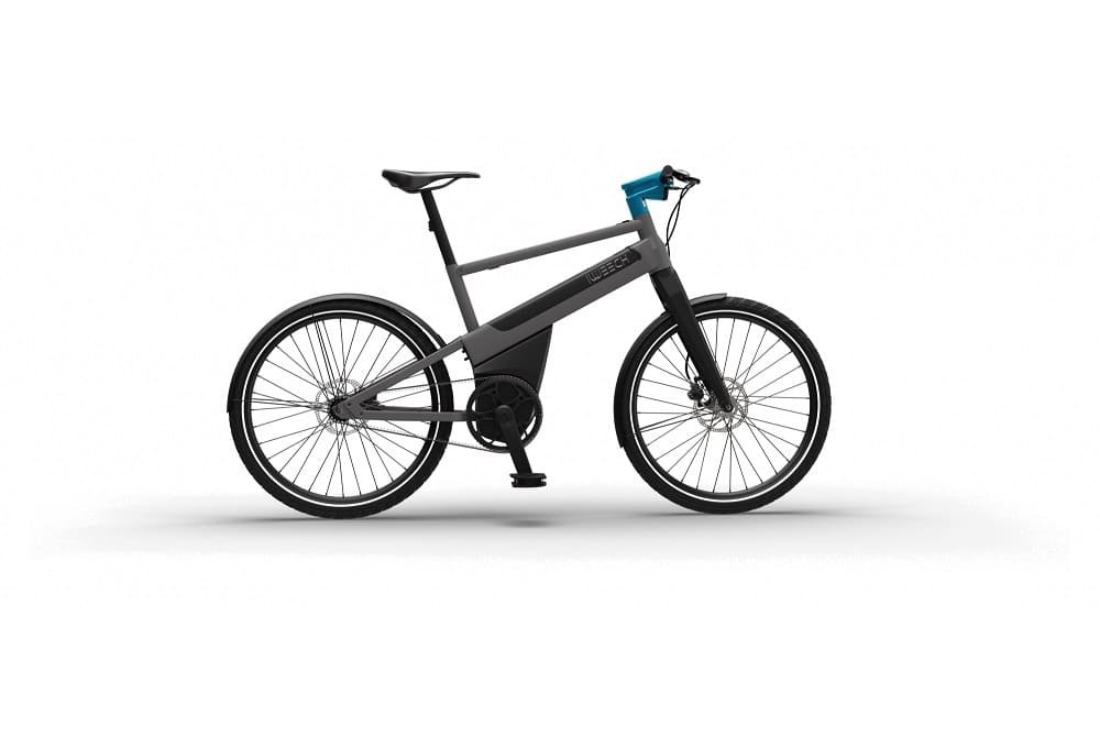 Vélo de ville électrique Iweech Smartbike 100% automatique gris orage anodisé 2020