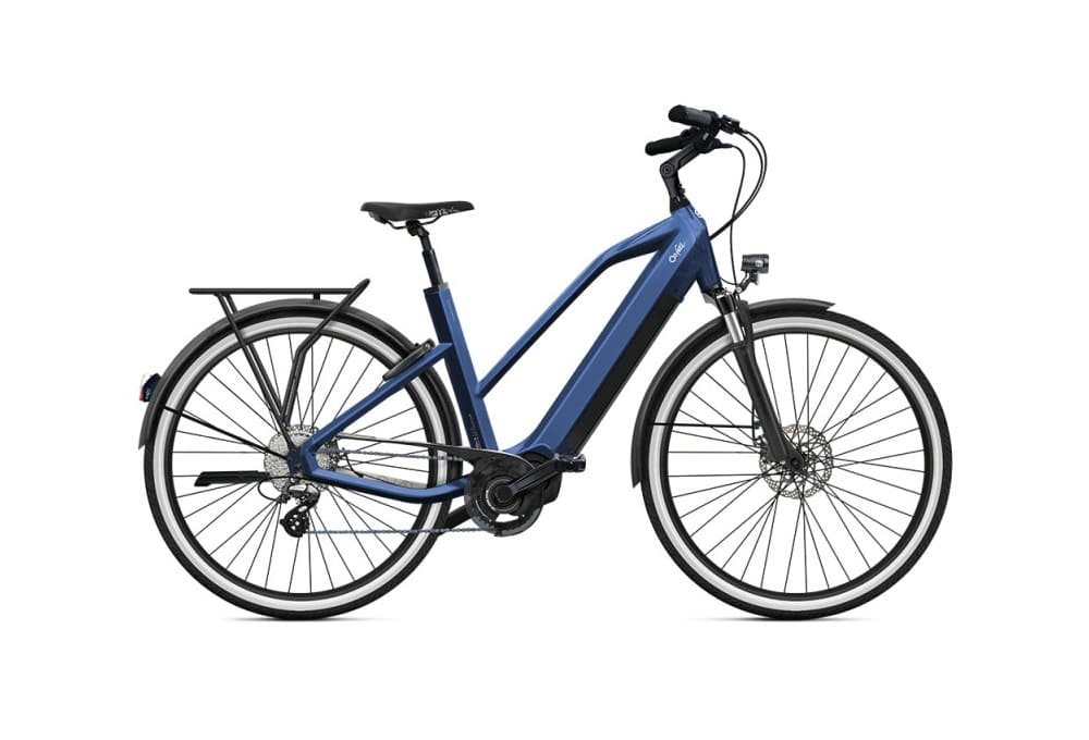 Vélo de ville électrique O2feel iSwan City Boost 6.1 vert – Image 4