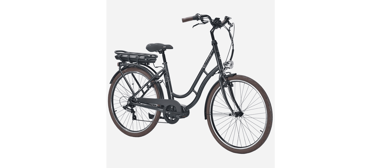 Vélo de ville électrique adulte NAKAMURA E-City 110 – Image 3