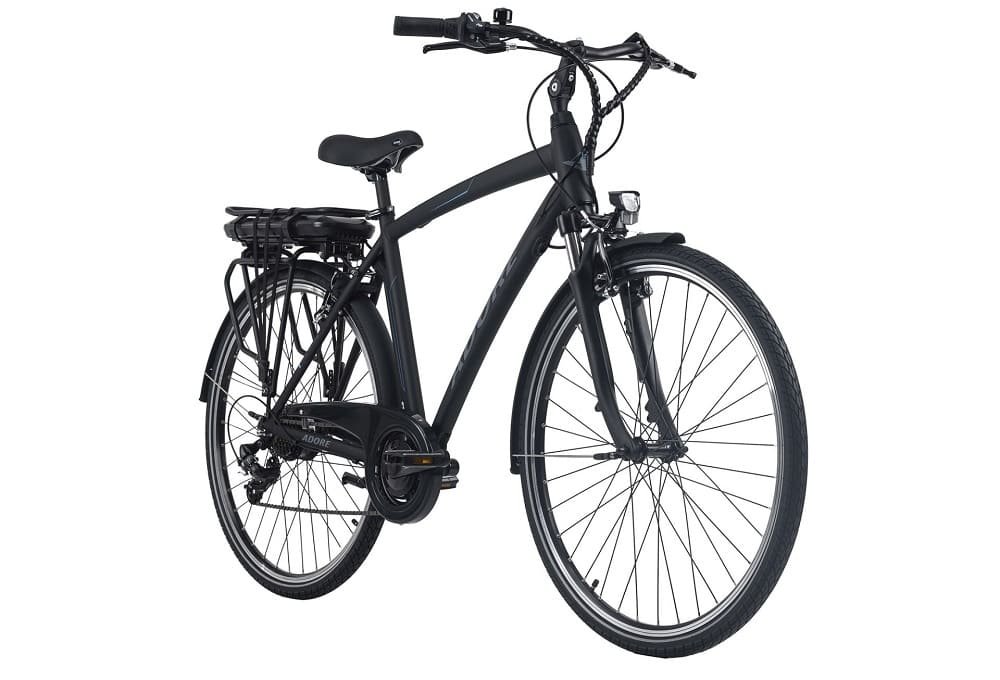 Vélo électrique Adore Versailles 28" blanc cadre haut – Image 6