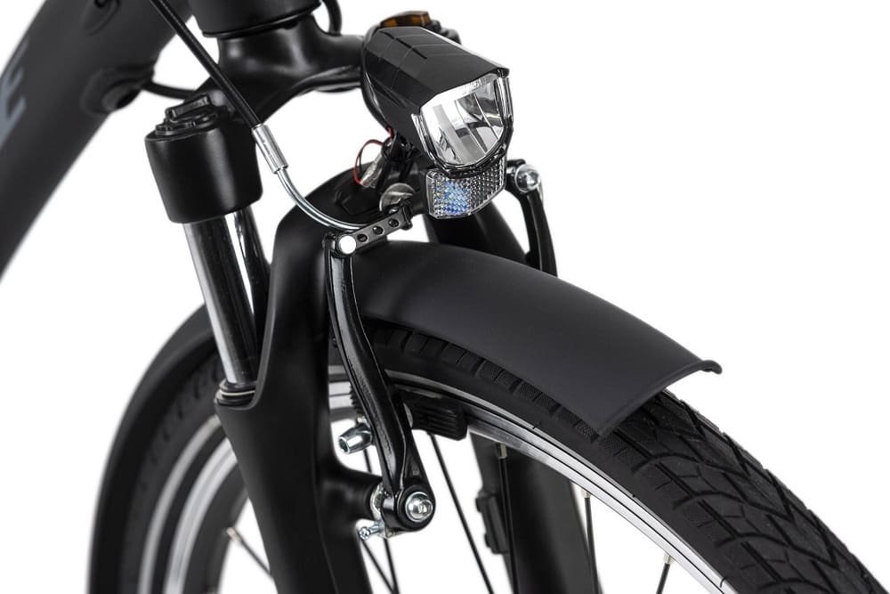 Vélo électrique Adore Versailles 28" blanc cadre haut – Image 3