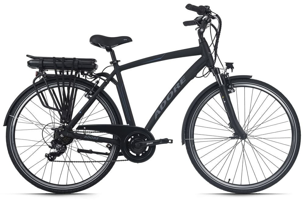 Vélo électrique Adore Versailles 28" blanc cadre haut