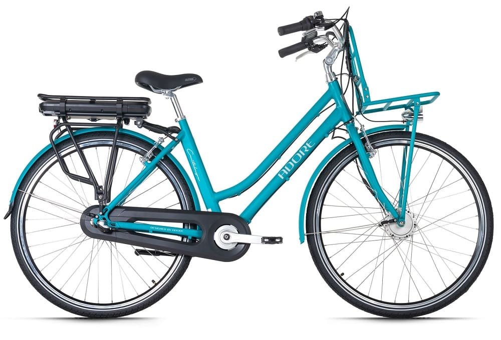 Vélo électrique Adore Cantaloupe 28" noir – Image 2