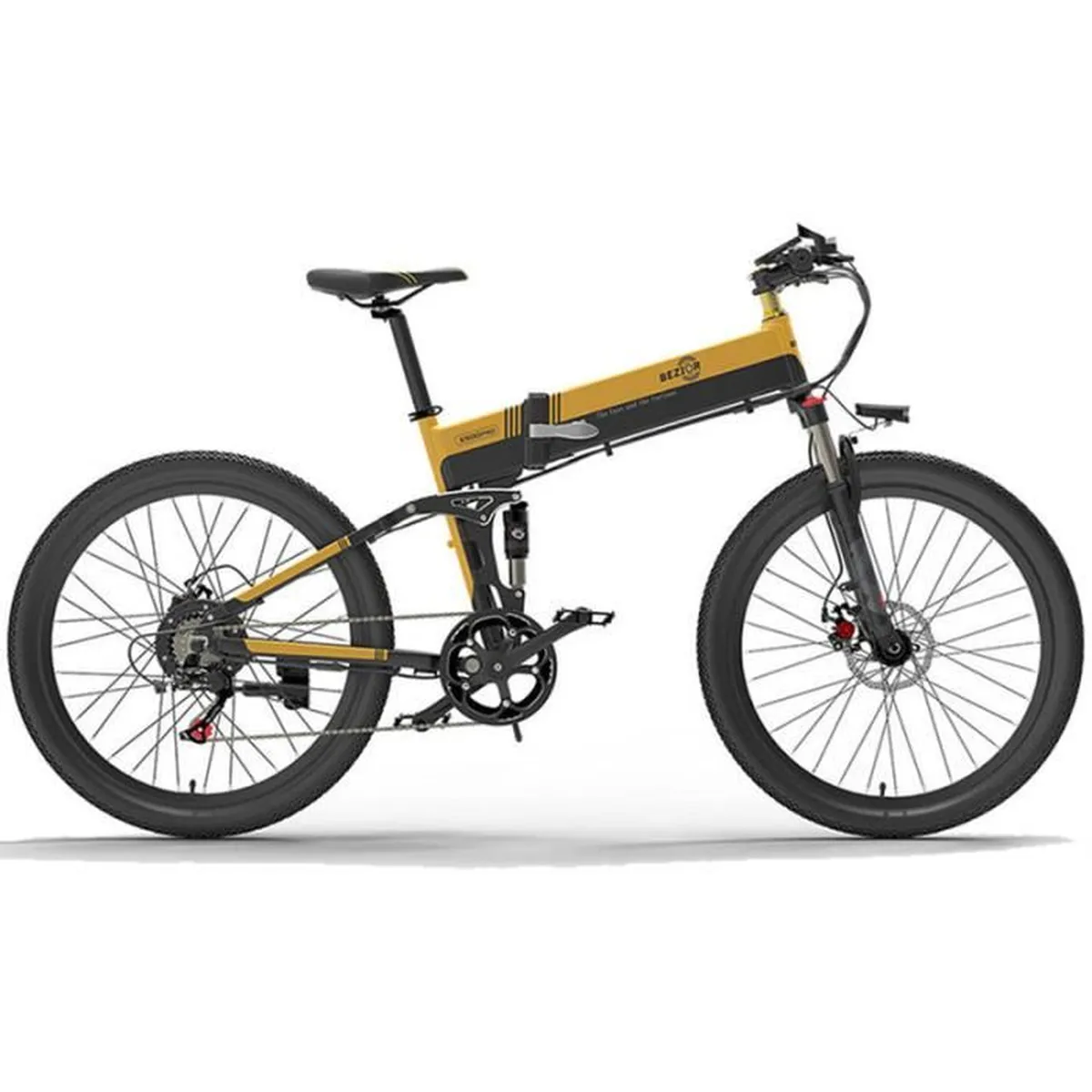 VTT électrique pliable Bezior X500 Pro Vitesse maximale 25KM-H – Image 4