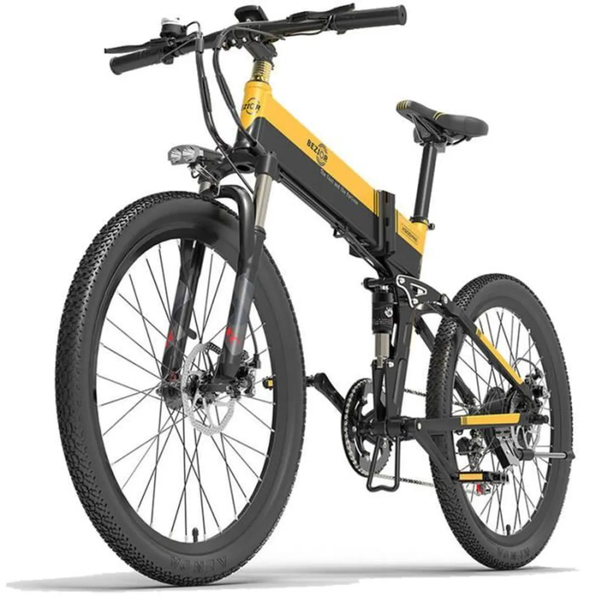 VTT électrique pliable Bezior X500 Pro Vitesse maximale 25KM-H – Image 5