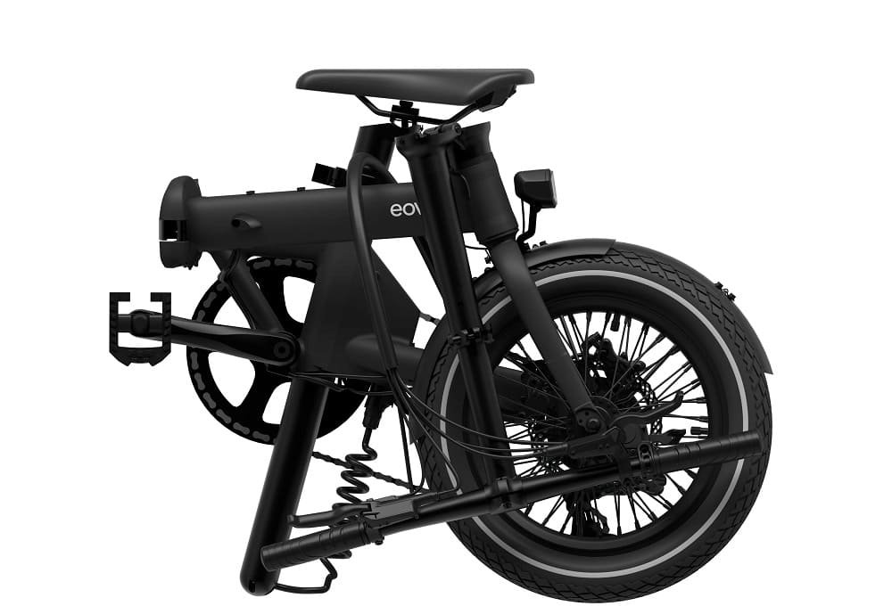 Vélo électrique pliant Eovolt Morning noir – Image 6