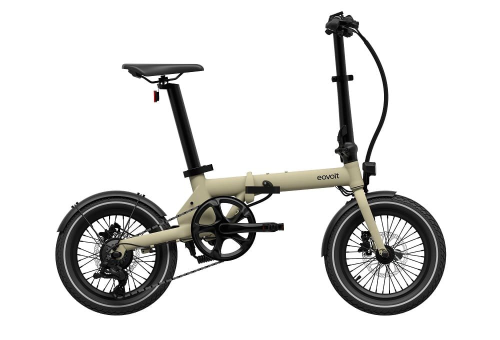 Vélo électrique pliant Eovolt Morning noir – Image 4