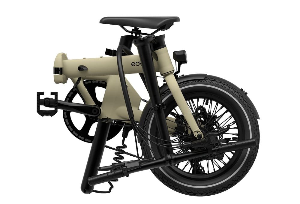 Vélo électrique pliant Eovolt Morning noir – Image 5