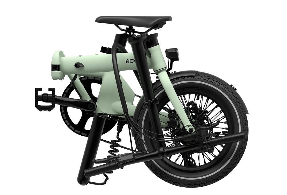Vélo électrique pliant Eovolt Morning noir – Image 2