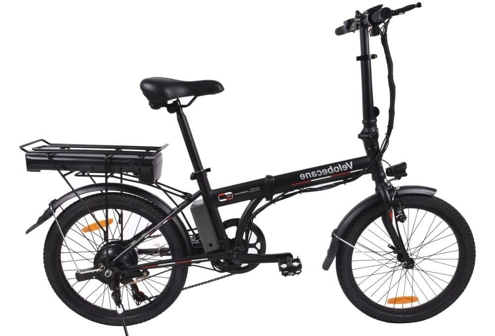 Vélo électrique pliant Velobecane Urban Noir