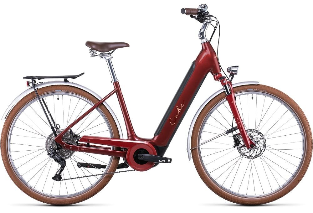 Vélo ville électrique Cube ella ride hybrid 500