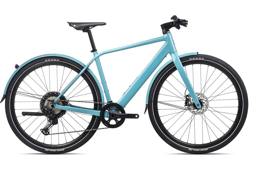 Vélo ville électrique Orbea vibe h10 mud Vert – Image 4
